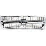GRILLE MATTE-BLACK W/CHROME FRAME 2500/3500 — photo 2