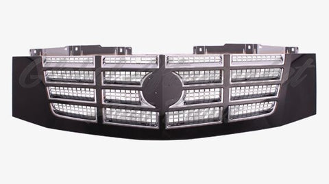 GRILLE CHROME W/BLACK FRAME