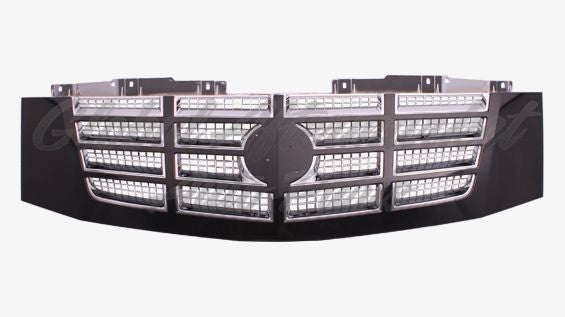 GRILLE CHROME W/BLACK FRAME