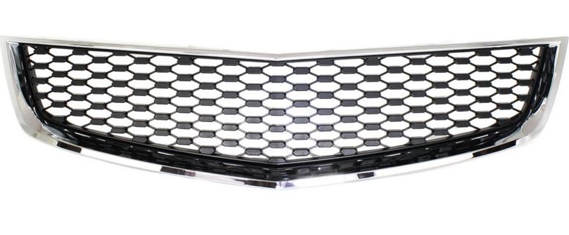 GRILLE LOWER BLACK/CHROME