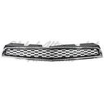 GRILLE UPPER BLACK/CHROME — photo 3