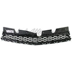 GRILLE UPPER BLACK/CHROME — photo 4