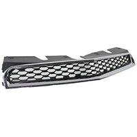 GRILLE UPPER BLACK/CHROME