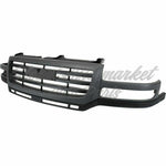 GRILLE PTM BLACK W/GRAY MOULDING 2500HD/3500 — photo 1