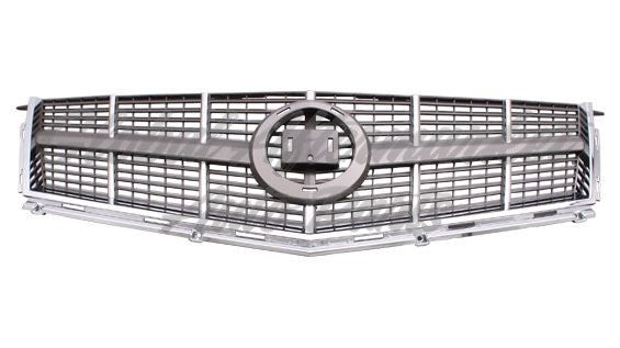 GRILLE W/CHROME MOULDING FWD
