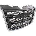 GRILLE MATTE-BLACK W/CHROME MLDG — photo 3