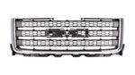 GRILLE MATTE-DK GRAY W/CHROME MLDG 2500/3500 — photo 1