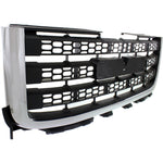 GRILLE MATTE-DK GRAY W/CHROME MLDG 2500/3500 — photo 3