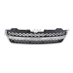 GRILLE MATTE-DK GRAY W/CHROME MLDG — photo 4