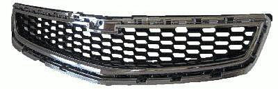 GRILLE CENTER BLACK W/CHROME MOULDING