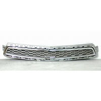GRILLE UPPER LTZ MODEL SILVER-GRAY W/CHROME MOULDING