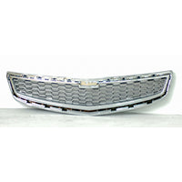 GRILLE CENTER LTZ MODEL SILVER-GRAY W/CHROME MLDG