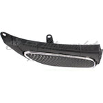 GRILLE RH UPPER MATTE-DARK GRAY W/CHROME MLDG — photo 4