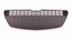 GRILLE LOWER MATT-BLACK W/CHROME MLDG W/O FOG HOLE LS/LT — photo 1