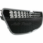 GRILLE LOWER MATT-BLACK W/CHROME MLDG W/O FOG HOLE LS/LT — photo 3