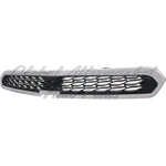 GRILLE UPPER MATT-BLACK W/CHROME MLDG W/O FOG HOLE LS/LT — photo 1