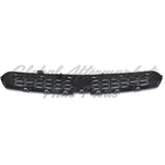 GRILLE UPPER MATT-BLACK W/CHROME MLDG W/O FOG HOLE LS/LT — photo 4