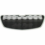 GRILLE LOWER MATT-BLACK W/CHROME MLDG W/FOG LAMP HOLE — photo 2