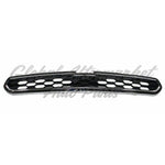 GRILLE UPPER MATT-BLACK W/CHROME MLDG W/FOG LAMP HOLE — photo 1