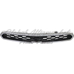 GRILLE UPPER MATT-BLACK W/CHROME MLDG W/FOG LAMP HOLE — photo 4