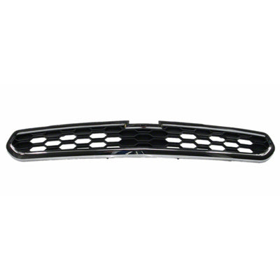 GRILLE UPPER MATT-BLACK W/CHROME MLDG W/FOG LAMP HOLE