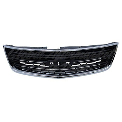 GRILLE MATTE-DARK GRAY W/O CHROME MLDG LS MODEL