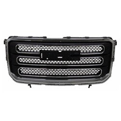 GRILLE BLACK W/INNER CHROME MOULDING SLT MODEL