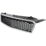 GRILLPARTIAL TEXTURED W/CHROME FRAME/TEXTURED MLDG — photo 2