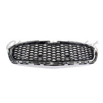 GRILLE CENTER BLACK W/CHROME MOULDING — photo 1