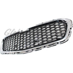 GRILLE CENTER BLACK W/CHROME MOULDING — photo 2