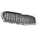 GRILLE CENTER BLACK W/CHROME MOULDING — photo 3