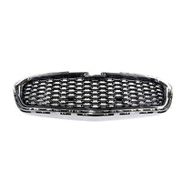 GRILLE CENTER BLACK W/CHROME MOULDING