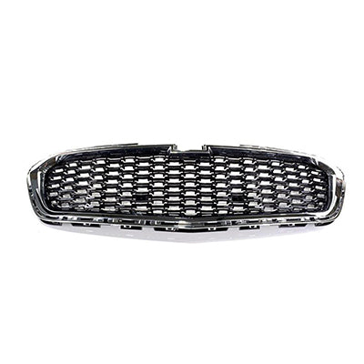 GRILLE CENTER BLACK W/CHROME MOULDING