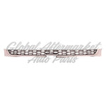 GRILLE UPPER CHROME/BLACK — photo 1