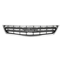 GRILLE W/CHROME MOLDING MATTE BLACK LS MODEL