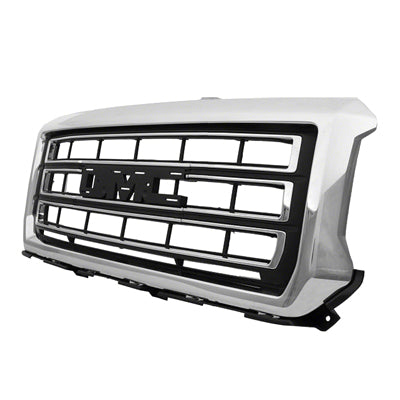 GRILLE CHROME FRAME/BLACK BARS BASE/SLE/SLT