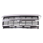GRILLE W/CHROME BLACK MOULDING MATTE DARK GRAY LTZ — photo 1