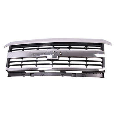 GRILLE W/CHROME BLACK MOULDING MATTE DARK GRAY LTZ