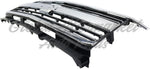 GRILLE W/CHROME MOULDING MATTE DARK GRAY — photo 2