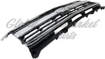 GRILLE W/CHROME MOULDING MATTE DARK GRAY — photo 3