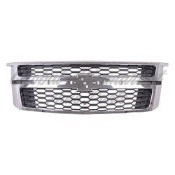 GRILLE BLACK/CHROME EXCLUDE LTZ/OFF-ROAD