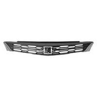 GRILLE UPPER MATTE BLACK HONEYCOMB W/LOWER CHROME MOULDING W/O RS PKG W/O CENTER CHROME MOULDING