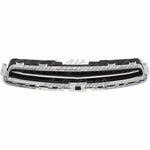 GRILLE UPPER KOREA BUILT BLACK W/CHROME MOULDING — photo 4