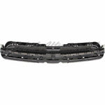 GRILLE UPPER KOREA BUILT BLACK W/CHROME MOULDING — photo 5