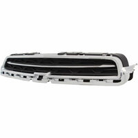 GRILLE UPPER KOREA BUILT BLACK W/CHROME MOULDING
