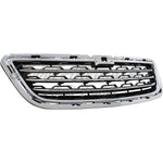 GRILLE LOWER BLACK W/CHROME FRAME BAR MOULDINGS — photo 2