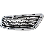 GRILLE LOWER BLACK W/CHROME FRAME BAR MOULDINGS — photo 3