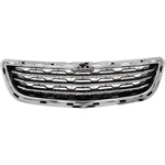 GRILLE LOWER BLACK W/CHROME FRAME BAR MOULDINGS — photo 4