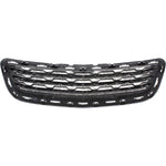 GRILLE LOWER BLACK W/CHROME FRAME BAR MOULDINGS — photo 5