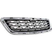 GRILLE LOWER BLACK W/CHROME FRAME BAR MOULDINGS